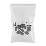 Max 10Pieces Silicone Fastener Rings for Casio G-SHOCK GA110 GD BA 20mm Black