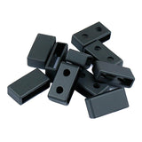 Max 10x Rubber Watch Band Loop for Casio G-SHOCK BA100 GA100 Retainer Black 20mm
