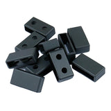 Max 10x Rubber Watch Band Loop for Casio G-SHOCK BA100 GA100 Retainer Black 20mm