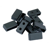 Max 10x Rubber Watch Band Loop for Casio G-SHOCK BA100 GA100 Retainer Black 20mm