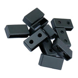 Max 10x Rubber Watch Band Loop for Casio G-SHOCK BA100 GA100 Retainer Black 20mm