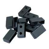 Max 10x Rubber Watch Band Loop for Casio G-SHOCK BA100 GA100 Retainer Black 22mm