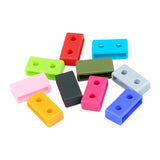 Max 10x Rubber Watch Band Loop for Casio G-SHOCK BA100 GA100 Retainer Mixed 18mm