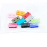 Max 10x Rubber Watch Band Loop for Casio G-SHOCK BA100 GA100 Retainer Mixed 18mm