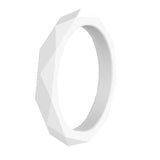 Max 10 Pcs Men Women Rubber Silicone Wedding Ring Band Sport Outdoor Gift 6Yard