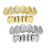 Max Hip Hop Grill Teeth Fake Mouth Jewelry Costume Cosplay Decor Golden/Silver