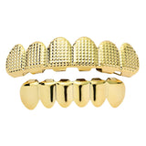 Max Hip Hop Grill Teeth Fake Mouth Jewelry Costume Cosplay Decor Golden/Silver