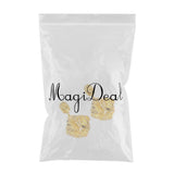 Max Chic Fashion Women Golden Geometric Dangle Earrings Ear Studs Statement