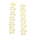 Max 1 pair stars drop stud earring eardrop women fashion jewelry gifts