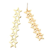 Max 1 pair stars drop stud earring eardrop women fashion jewelry gifts