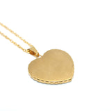 Max Heart Shaped Medical Alert ID EMT Necklace Pendant Men 50cm Decorative Chain