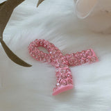 Max Pink Enamel Breast Cancer Awareness Charity Ribbon Brooches Pins