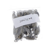 Max 50Pcs Alloy Rugby Connectors Charms for Jewelry Making Antique Bronze