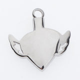 Max Diamante Stainless Steel Pet Urn Pendants Ash Holder Keepsake Heart Pendants
