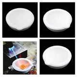 Max 250/500/750G Quartz Silica Melting Crucible for Gold & Silver Platinum 8.6cm
