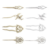Max Fashion Women Celtic Knot Hair Pin Fork Celtic knot silver