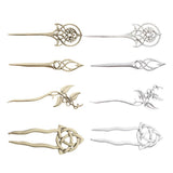 Max Fashion Women Celtic Knot Hair Pin Fork Celtic knot silver