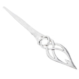 Max Fashion Women Celtic Knot Hair Pin Fork Celtic knot silver