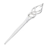Max Fashion Women Celtic Knot Hair Pin Fork Celtic knot silver