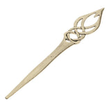 Max Fashion Women Celtic Knot Hair Pin Fork Celtic knot bronze