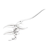 Max Fashion Women Celtic Knot Hair Pin Fork Leaf silver