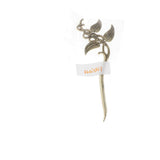 Max Fashion Women Celtic Knot Hair Pin Fork Leaf bronze