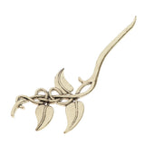 Max Fashion Women Celtic Knot Hair Pin Fork Leaf bronze