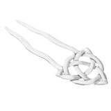 Max Fashion Women Celtic Knot Hair Pin Fork Celtic knot dark silver