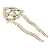 Max Fashion Women Celtic Knot Hair Pin Fork Celtic knot dark bronze