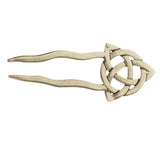 Max Fashion Women Celtic Knot Hair Pin Fork Celtic knot dark bronze