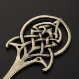 Max Fashion Women Celtic Knot Hair Pin Fork Life tree bronze