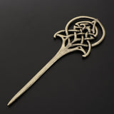 Max Fashion Women Celtic Knot Hair Pin Fork Life tree bronze