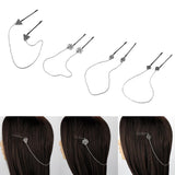 Max Irish Knot Hairpin Chain Viking Runes Hairpin Ladies Hair Accessories D-418