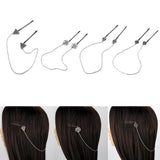 Max Irish Knot Hairpin Chain Viking Runes Hairpin Ladies Hair Accessories D-418
