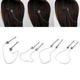 Max Irish Knot Hairpin Chain Viking Runes Hairpin Ladies Hair Accessories D-418