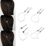 Max Irish Knot Hairpin Chain Viking Runes Hairpin Ladies Hair Accessories D-418