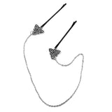 Max Irish Knot Hairpin Chain Viking Runes Hairpin Ladies Hair Accessories D-418