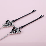 Max Irish Knot Hairpin Chain Viking Runes Hairpin Ladies Hair Accessories D-418