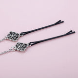 Max Irish Knot Hairpin Chain Viking Runes Hairpin Ladies Hair Accessories D-416