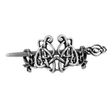 Viking Celtic Knot Hair Clips Hairpins Metal Stick for Women Antique Silver