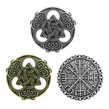 Max Norse Medieval Viking Brooch Shawl Coat Cloak Pin Vintage Jewelry  Silver
