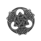 Max Norse Medieval Viking Brooch Shawl Coat Cloak Pin Vintage Jewelry  Silver