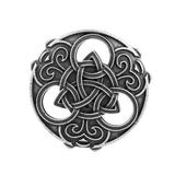 Max Norse Medieval Viking Brooch Shawl Coat Cloak Pin Vintage Jewelry  Silver