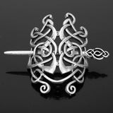 Max Vintage Viking Celtic Knot Hair Clips Hairpins Hair Stick Antique Silver