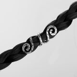 Fashion Women Slivery Hairpin Retero Spiral Hair Clip Lady Hair Decor 3.5cm