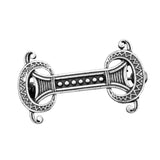 Max Norse Medieval Viking Shield Symbol Brooch Oval Celtic Shawl Sweater Pin 5