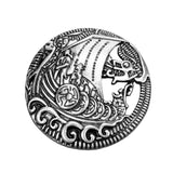Max Norse Medieval Viking Shield Symbol Brooch Oval Celtic Shawl Sweater Pin 6