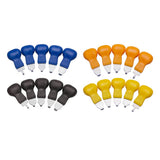 Max 5 Types Watch Back Case Opener Remover Watch Back Remover Tool Kit Yellow