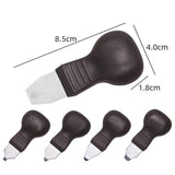 Max 5 Types Watch Back Case Opener Remover Watch Back Remover Tool Kit Black