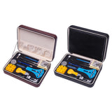 Max 143 Pcs Watch Repair Tool Kit Link Remover Spring Bar Back Case Opener Black